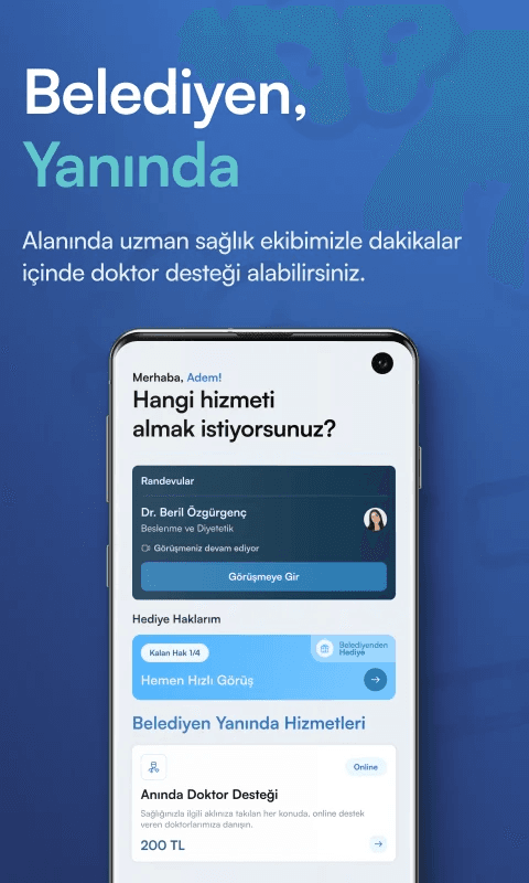 Belediyen Yanında Uygulama